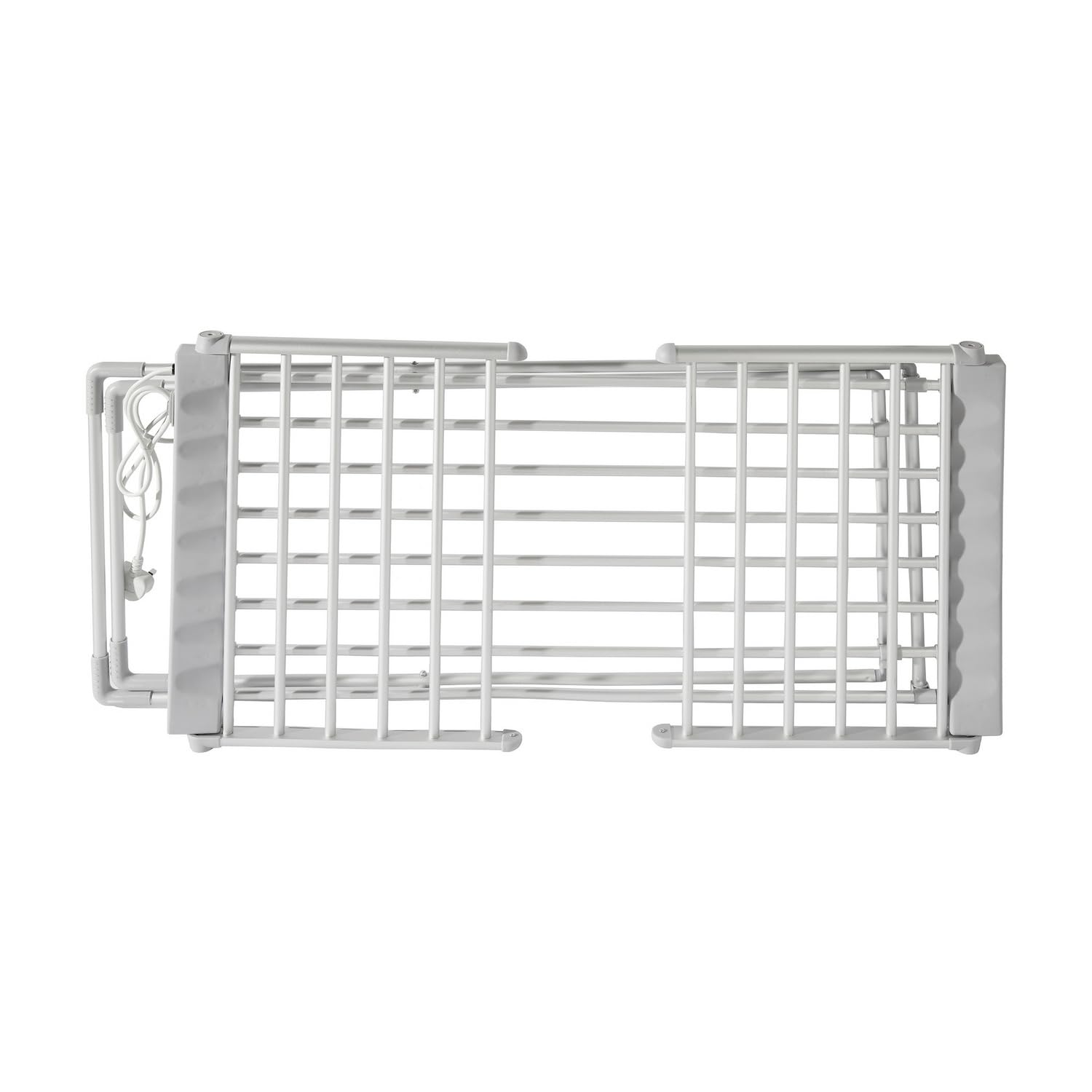 3 Pagen® elektrisch beheizbarer Wäscheständer – zusammenklappbar – schnelles Trocknen bei 55°C – mit 18 Heizstäben - ideal für kleine Wohnungen – Leistung: 230 W