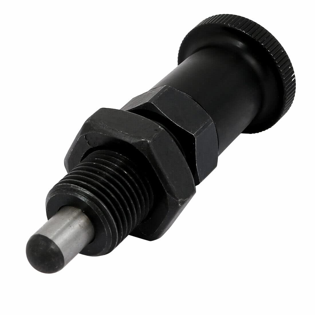 Tool parts M16 Thread 12mm Pin Length Carbon Steel Non Lock-out Type Indexing Plunger