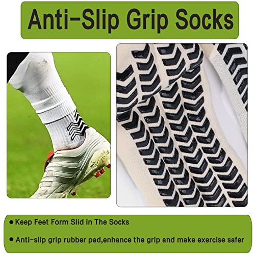 Calze Calcio antiscivolo, Calzini Sportivi da Uomo...