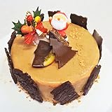 菓子工房華もも クリスマスキャラメルショコラ15㎝ 5号 4~6人分 クリスマスケーキ チョコレート ケーキ 2023