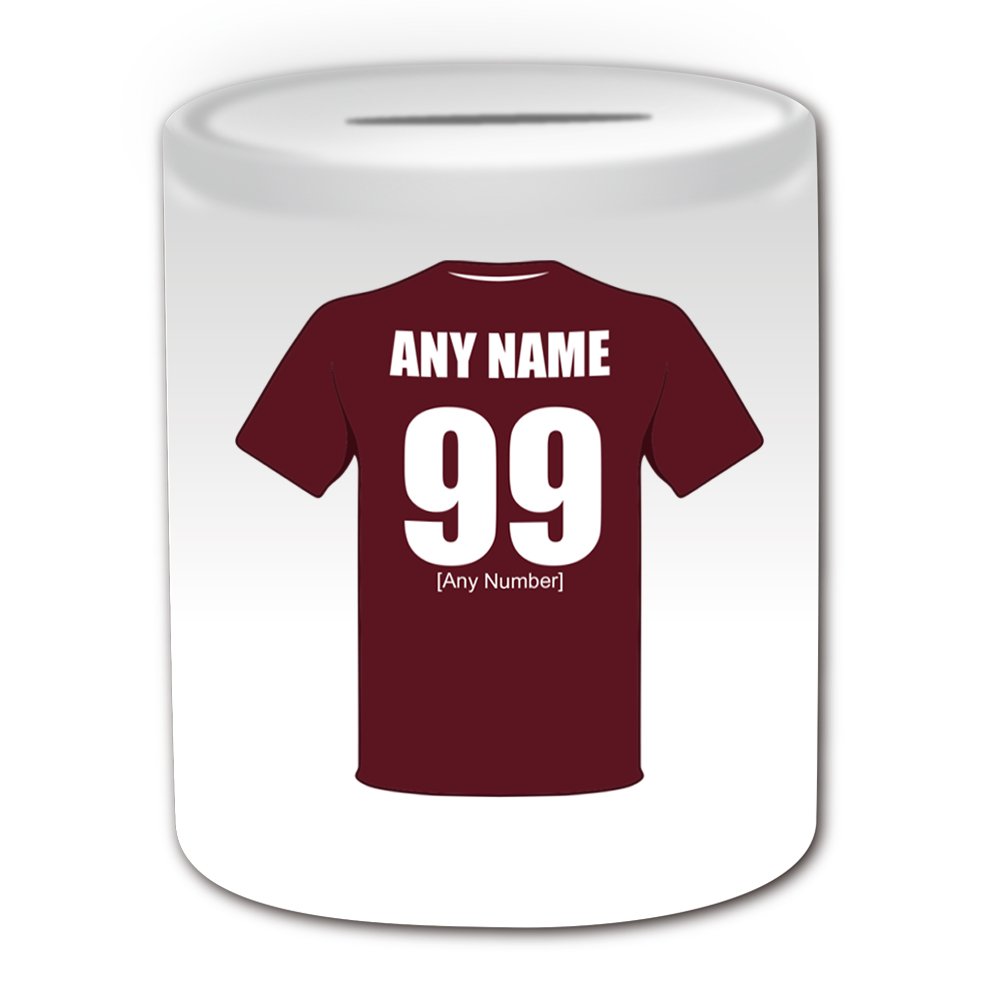 Regalo personalizzato – grande Hull Kingston Rovers tazza, motivo: rugby League club, bianco) – qualsiasi nome/messaggio personalizzato, motivo: The Robins KR
