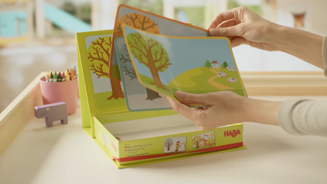 Haba Stagioni A Tema - Gioco Da Tavolo Per Bambini, Durata 1+ Min, 1+ Giocatori, Prodotto In Polonia