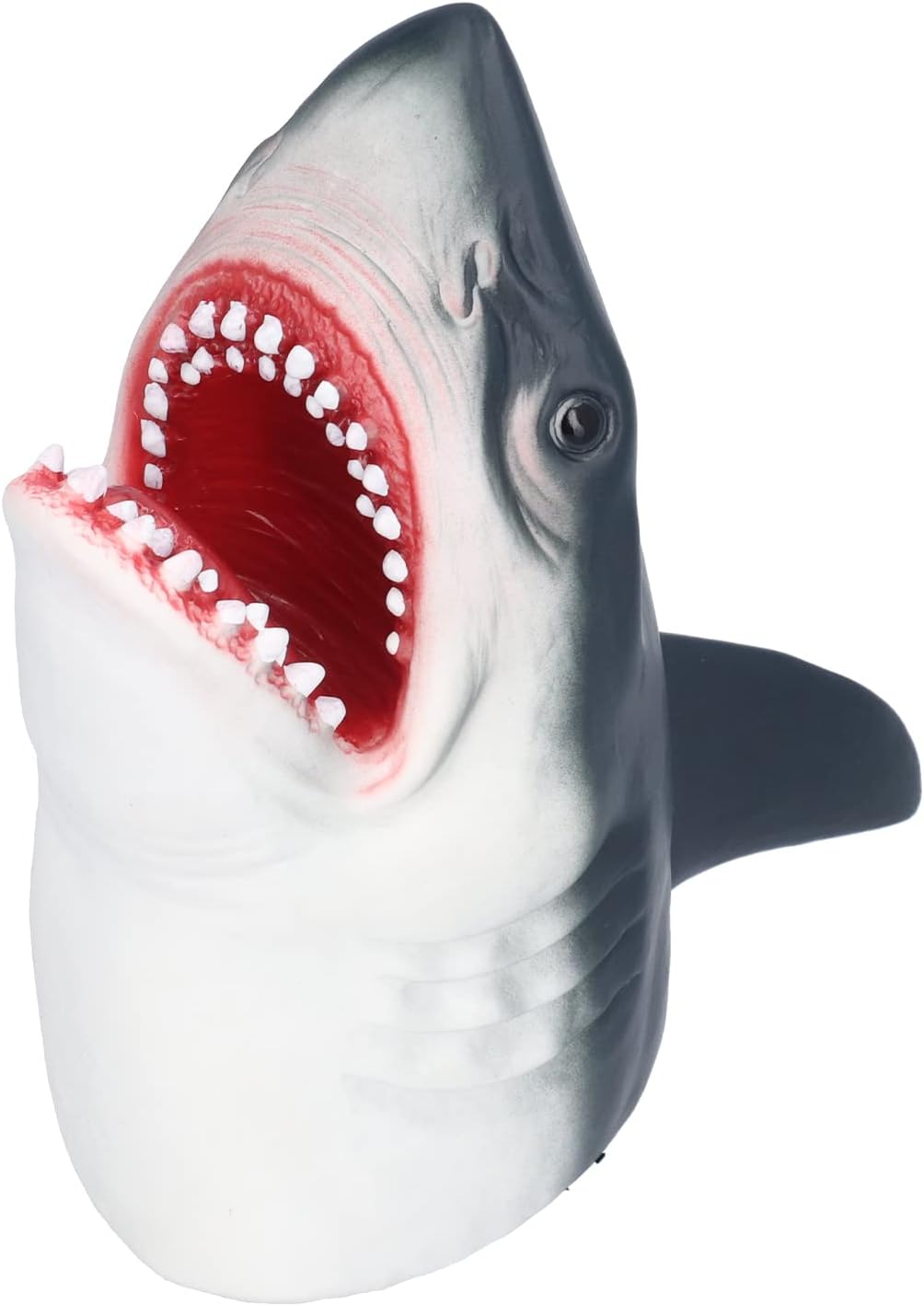 VGEBY Marioneta de Mano de Tiburón, Juguete de Marioneta de Mano de Goma Suave Juego de Roles de Narración Juguete de Guante de Cabeza de Tiburón Figure Toy Juguetes Hechos A Mano