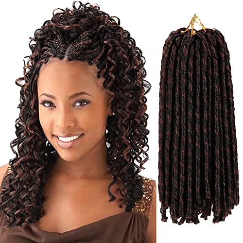 Urban Soft Dread Crochet Hair - 4 Packs Straight...