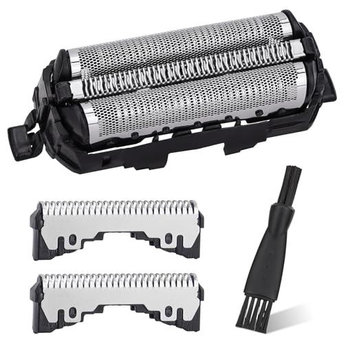 パナソニック対応 ラムダッシュ 替刃セット ES9013 電動シェーバー-髭剃り ES9068 ES9087 外刃+内刃 3枚刃 ES-ST2R/ES-ST2N/ES-RL13 メンズシェーバー用 男性 Safego 互換品 電気カミソリ