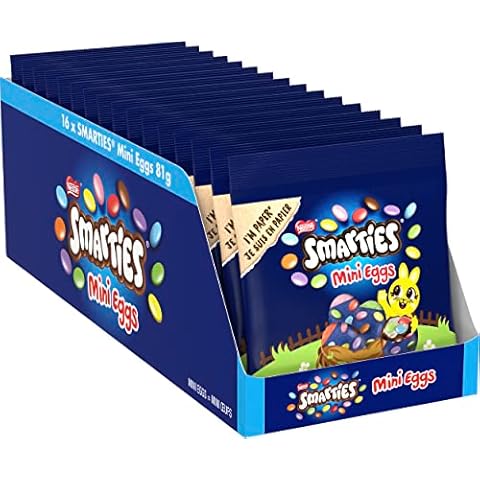 NESTLÉ SMARTIES Mini Eggs, kleine Oster-Schokoladeneier aus Milchschokolade Cover