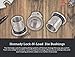 Hornady Lock-N-Load Die Bushings, 2 Pack – Change Dies Quickly with a Simple Twist – Compatible with All Reloading Presses - Item No. 044094