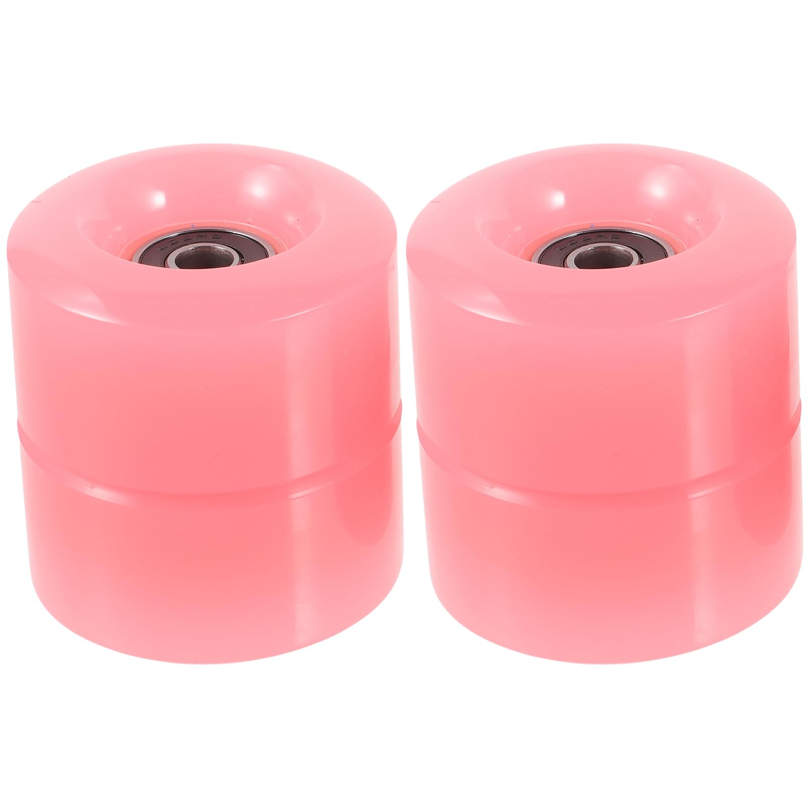 BIUDECO Skating Wheel Set 4pcs Roller Wheels for Roller Skates Suitable for All of Surfaces Boys and Girls Adults Friendly