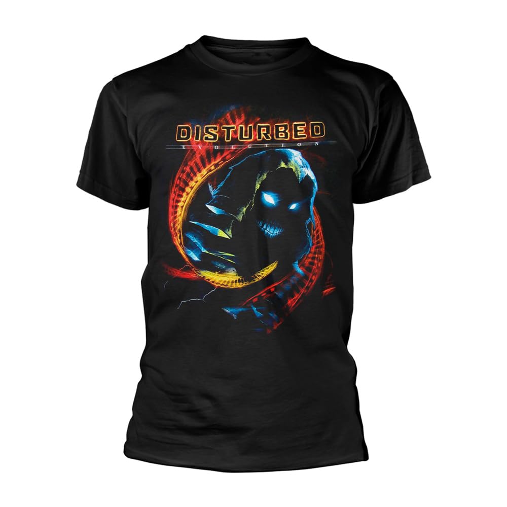 Disturbed Evolution DNA Swirl T Shirt (XX Large)