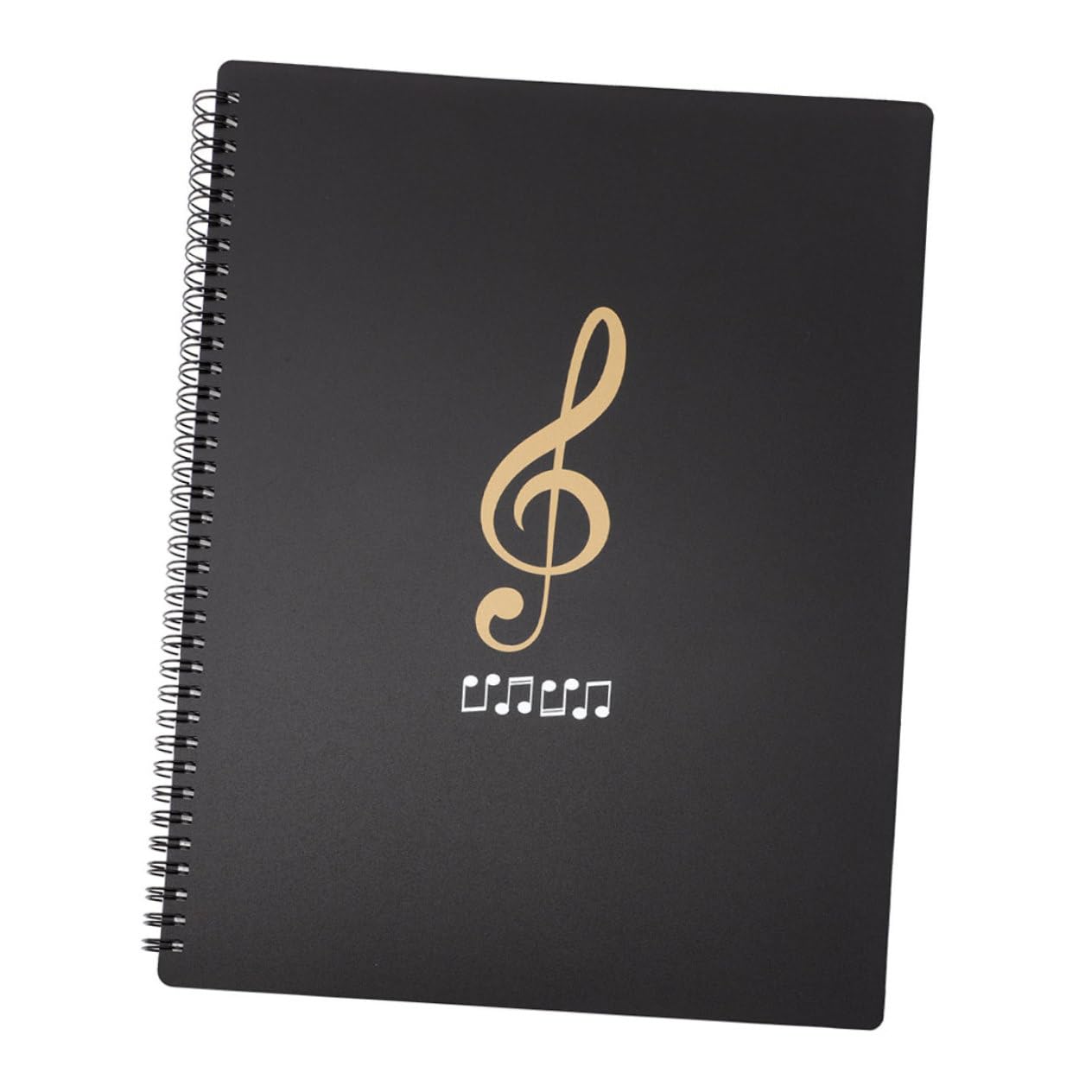 QUMIIRITY Music Score Binder Organizer Durable Office File Folder with Pages for Music Storage Stylish Design for Home School and Office Use Protects Documents and Music