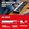 The Best 32 Key MIDI Keyboard - Top 5 Expert Reviews & Picks 18 M-AUDIO Keystation 49 MK3 - Synth Action 49 Key USB MIDI Keyboard Controller with Assignable Controls, Pitch and Mod Wheels, and Software Included #3