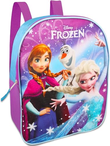 Disney Frozen Mini Backpack and Lunch Box Bundle with Stickers, 11" (Frozen Preschool Toddler Set)2