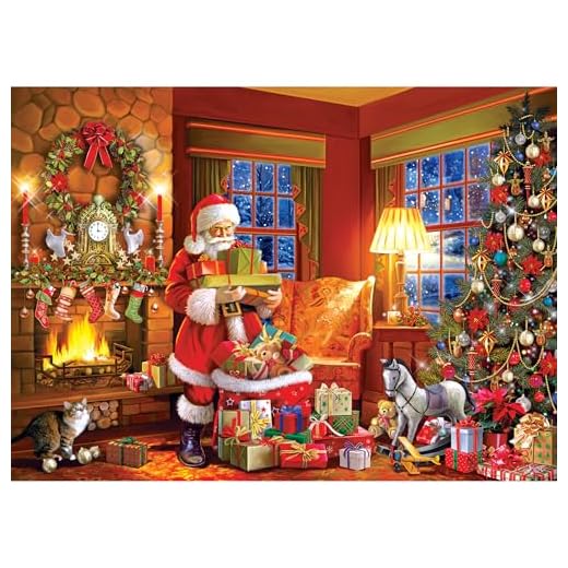 RoseArt - Kodak Premium - Christmas Eve Delivery - 1000 Piece Jigsaw Puzzle for Adults