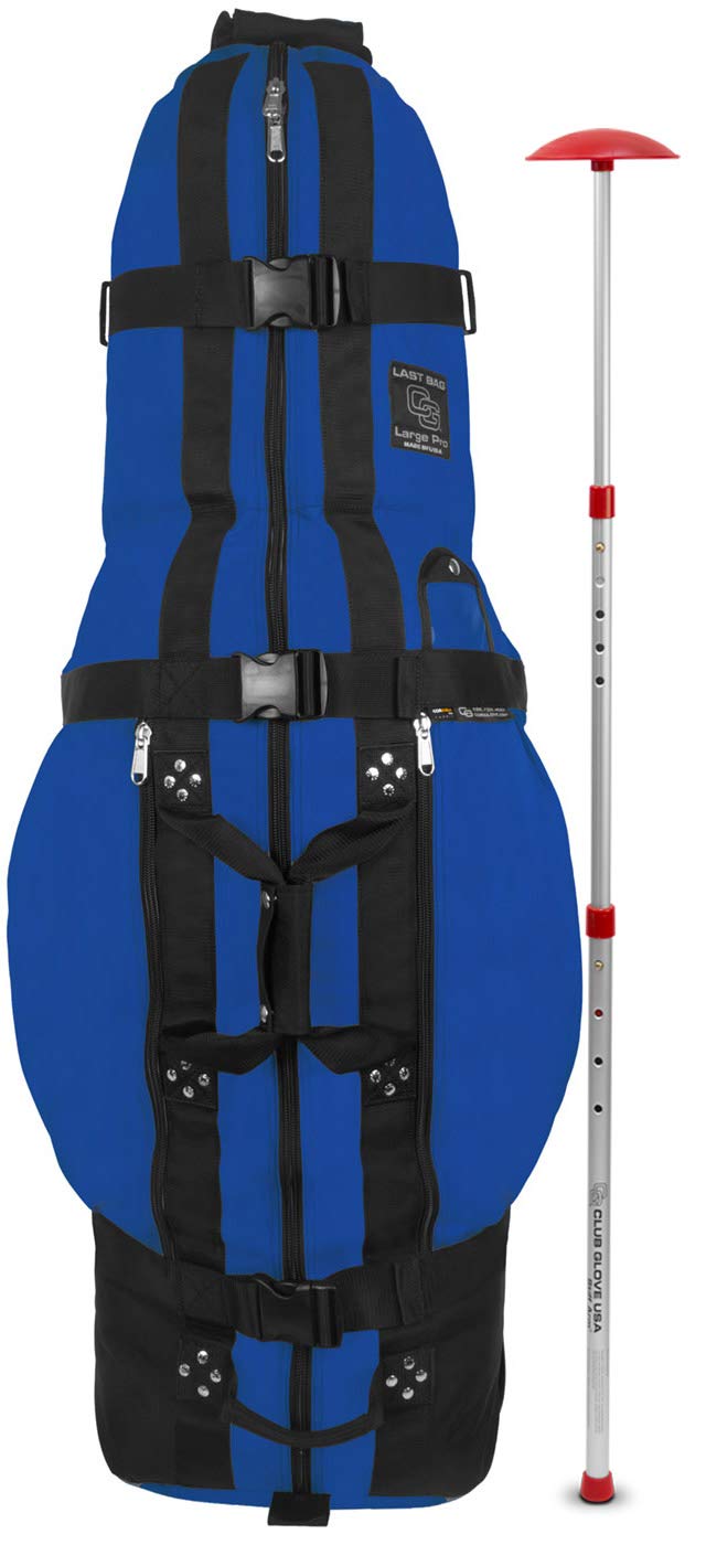 Club Glove The Last Bag Medium Collegiate Golf Travelbag - Borsa da viaggio con ruote, inclusa protezione per racchette