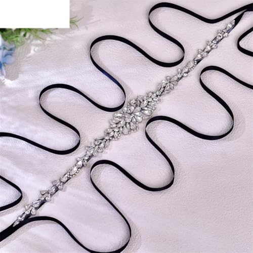 Bridal Belt For Female Women Rhinestones Applique Wedding Evening Dress Accessories4