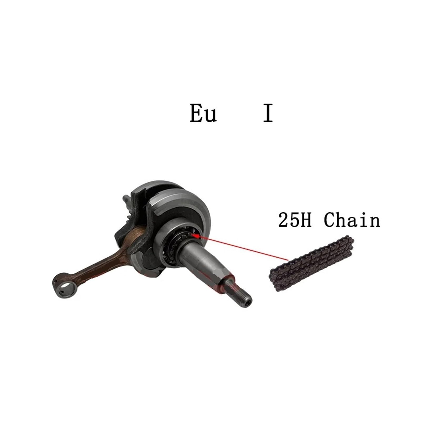 Amazon.com: Yongfe Motorcycle Engine Crankshaft Fits for YBR125