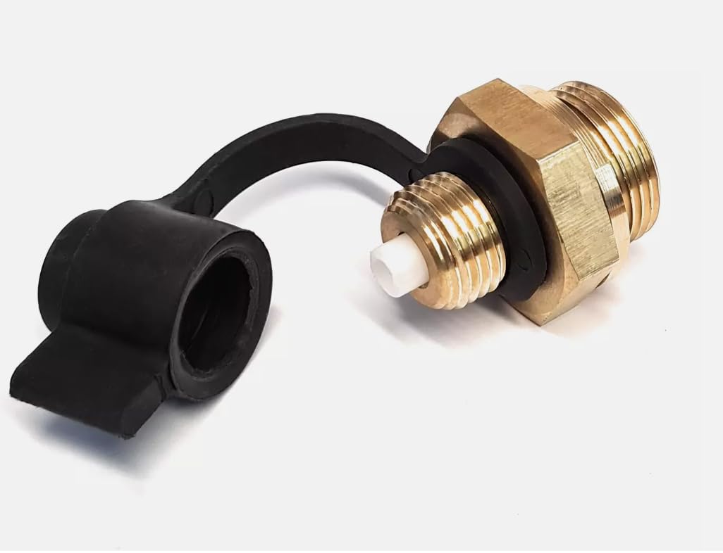 HGV/Truck Air Tank Valve M22 with Captured O Ring & Internal Air Filter