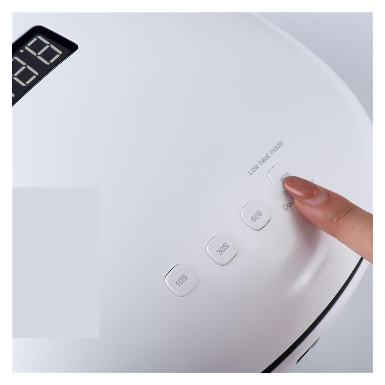 Lampa UV do paznokci, Lampa LED UV do paznokci Lampa do paznokci 48W UV LED Suszarka do paznokci do utwardzania żeli Polski z inteligentnym czujnikiem Manicure Nail Art Wyposażenie salonu(1)