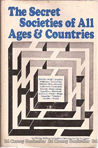 The Secret Societies of All Ages & Countries Vo... B00G0QXP8W Book Cover