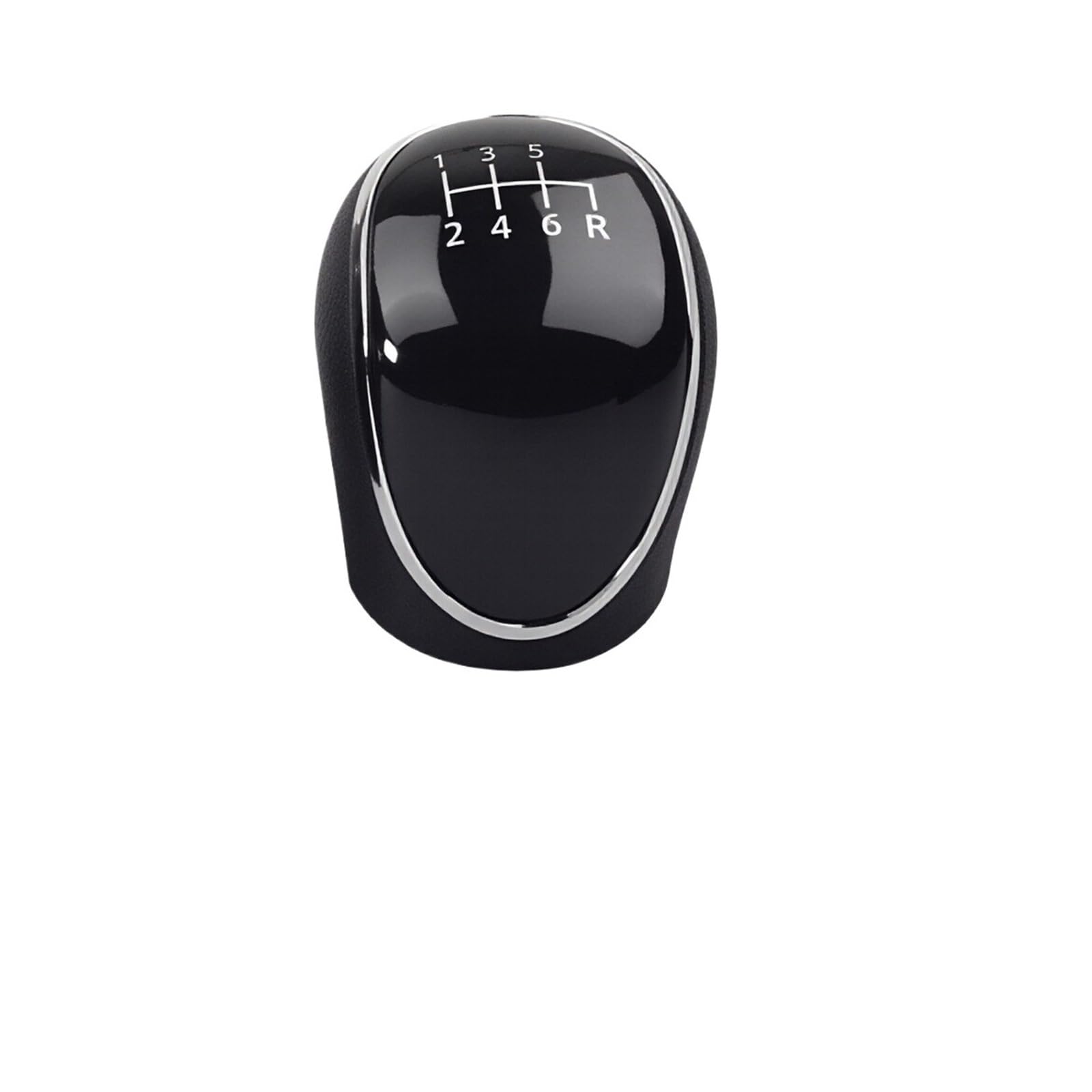 Qmtvfsrh 123456R Black Car Gear Shift Knob For Hyundai For Ix35 2012-2016 5/6 Speed Manual Gear Shift Knob Car Shifter Lever Stick Head Handball(123456R Black)