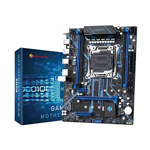 X99-QD4 High-Performance ATX Motherboard, Intel LGA2011-3 Ready, (DDR4 Max 128GB, PCIe 3.0, M.2, USB 2.0) PC Motherboard (X99-QD4) Optimized for Gaming & Professional Use