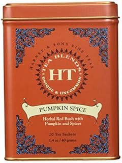 Harney & Sons Pumpkin Spice Rooibos Tea 20 ct Sachet Tin