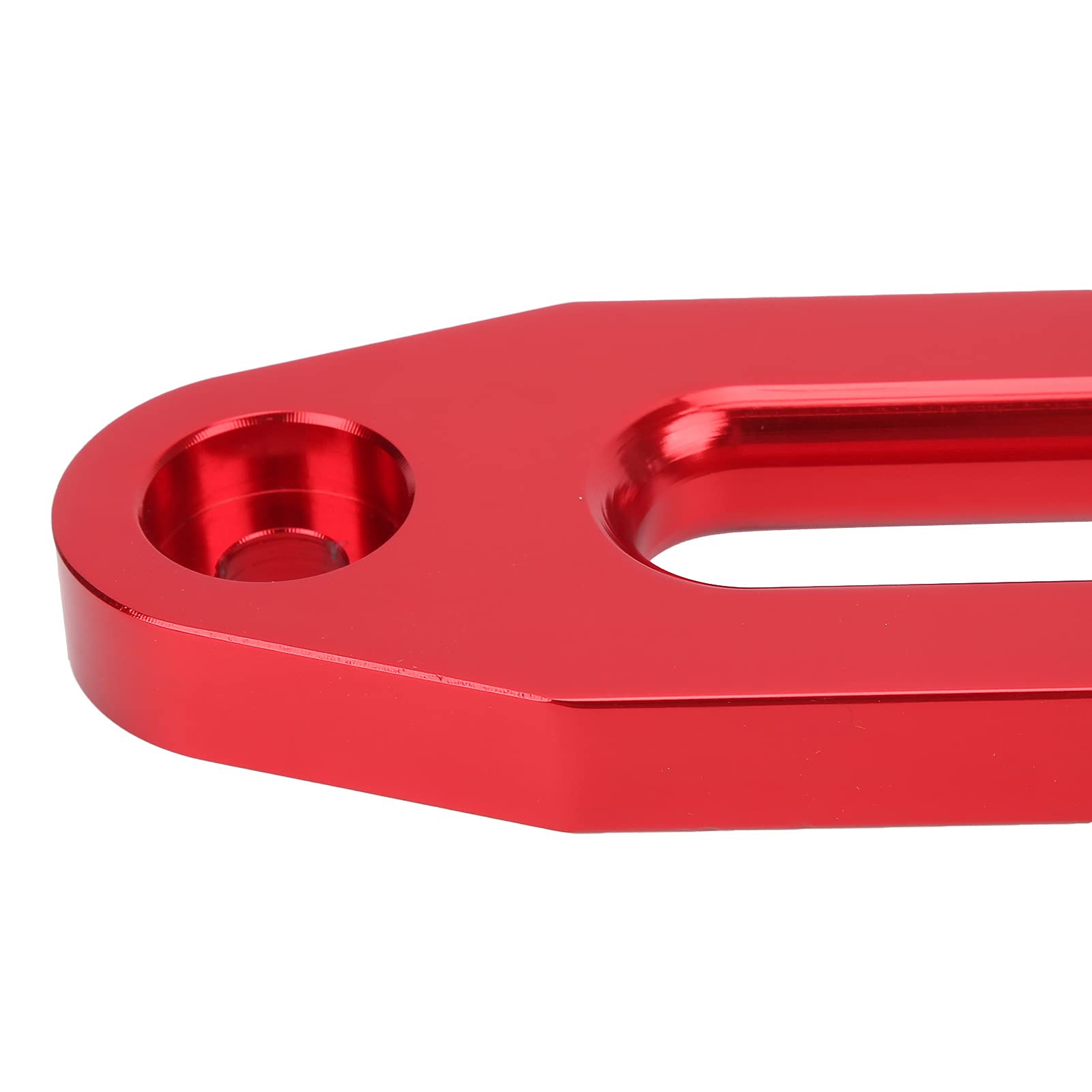 Guide-câble de Treuil de Style KIMISS Hawse, Guide-câble pour Treuils D'écubier de Voiture 10 Pouces / 25,4 Cm Charge 8000 à 15000 Livres Remplacement D'entretien(A(Rouge）)