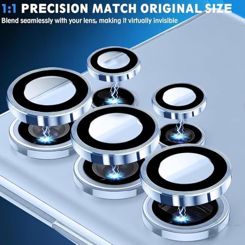 Image of Camera Lens Protector Compatible with Galaxy S26 Ultra | 9H Tempered Glass | HD Clear Scratch Resistant | Full Coverage | Case Friendly | Easy Installation