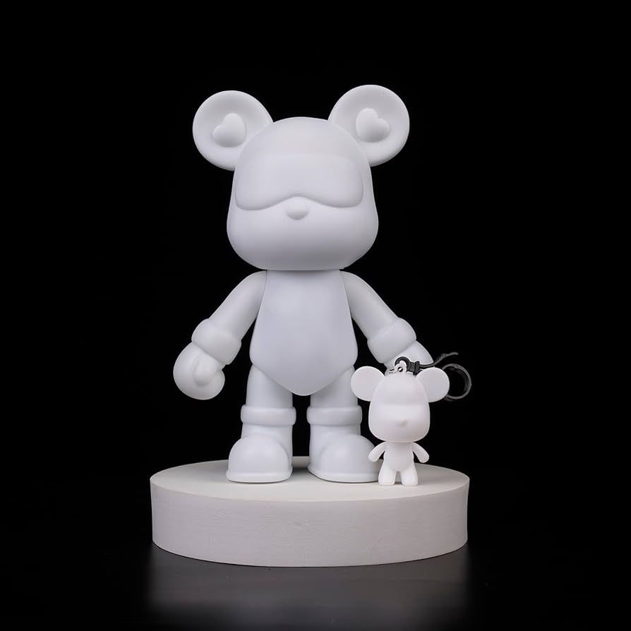 Amazon.co.jp: Coniuty DIY 流体熊 + 熊 キーチェーン ペイントセット