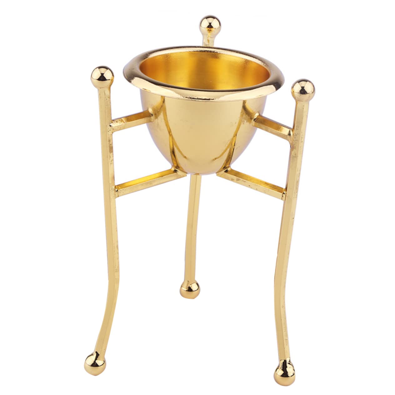 PRETYZOOM 3 Pièces Casier à Oeufs Porte-Oeufs Triangle Support D'oeufs à La Coque Coquetier Tasse Séparateur D'oeufs à La Coque Support à Oeufs De Cuisine Tasse De Cuiseur à Oeufs Œuf Cuivre