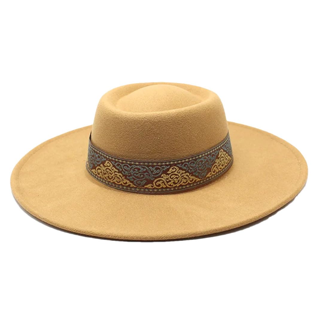 Unisex Cappelli Brim Inverno Fedoras Cappelli Gentlemen Panama Jazz Caps Sombreros De