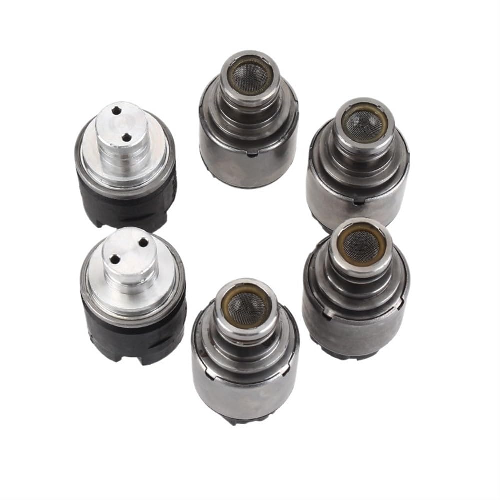 Wxnlbb 4Hp16 6Pcs Transmission Shift Solenoid Valve ,Zf Compatible With Buick Compatible With Chevrolet Epica Optra Orlando Compatible With Daewoo Compatible With Suzuki 2003-2009
