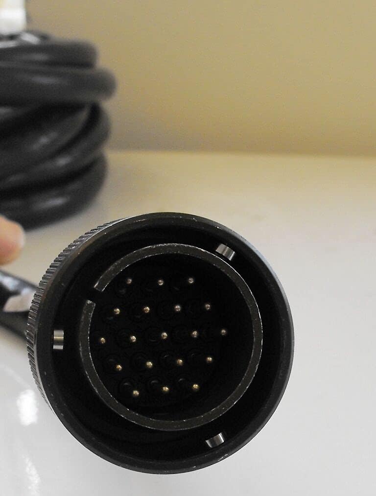 Auto Crane Pendant Cable, 19 PIN Bayonet