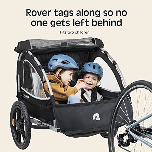 Image of Retrospec Rover Kids Bicycle Trailer Single and Double Passenger Children's Foldable
