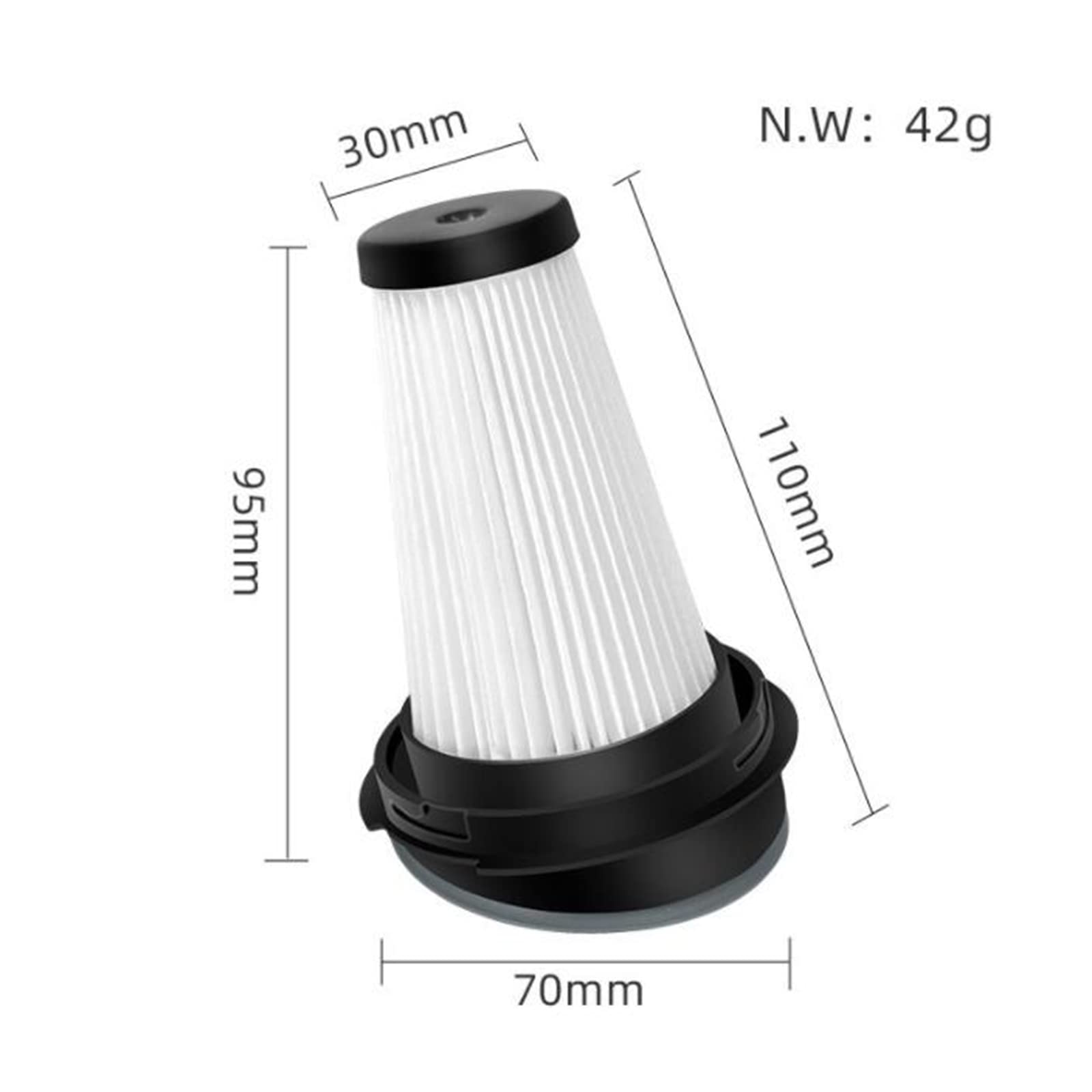 HUAYUWA 2 Filtri Lavabili Di Ricambio ZR005201 Per Aspirapolvere Rowenta Air Force Light E Cyclonic Force Light
