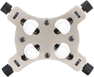 4-Leg Watch Case Movement Holder, Watch Movement Holder, Watch Cover Movement Holder Crab Vice + Wristwatch Pocket Watch Repairing Tool for Watchmaker