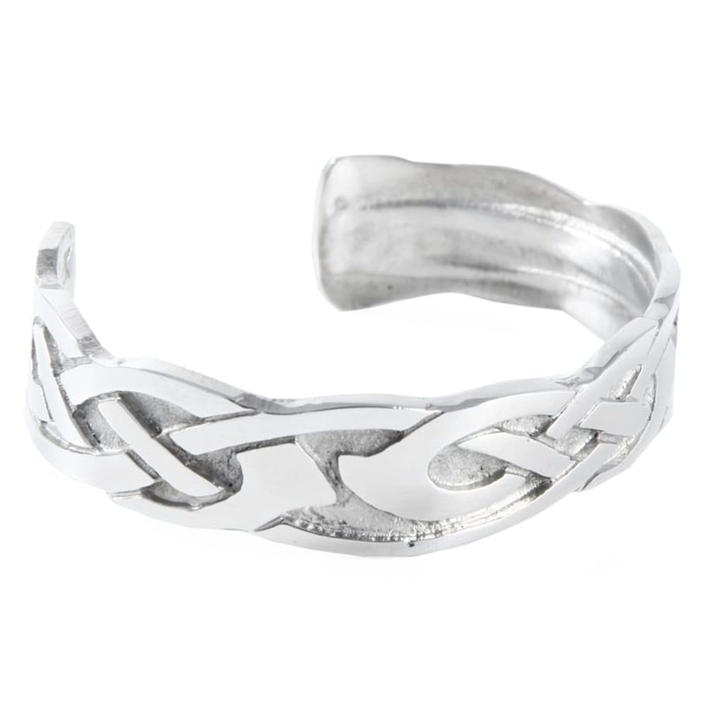 Celtic Knotwork Pewter Bangle, Pewter