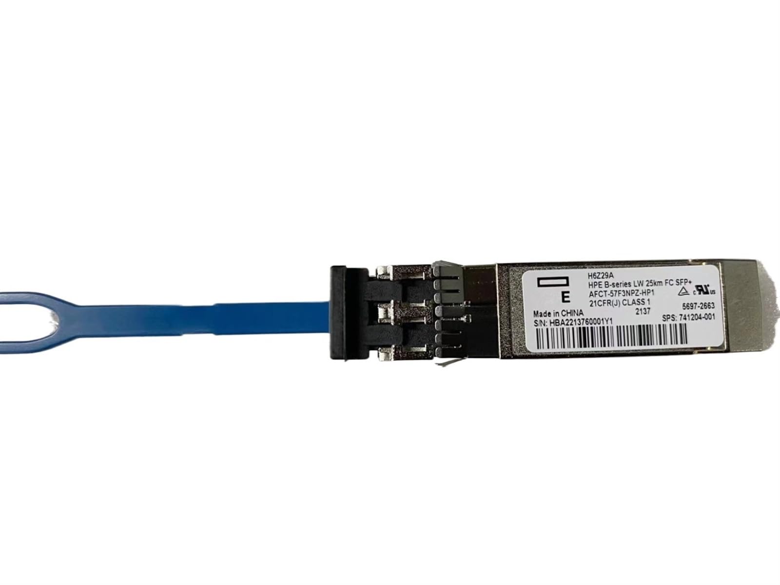 Ricetrasmettitore monomodale H-PE 16G SFP 25KM H6Z29A 741204-001 16Gb LW 25km FC SFP+ AFCT-57F3NPZ-001 5697-2663 Switch in Fibra 16G