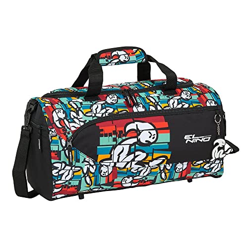 Safta M553, Bolsa De Deporte Unisex Niños, Multicolor, M