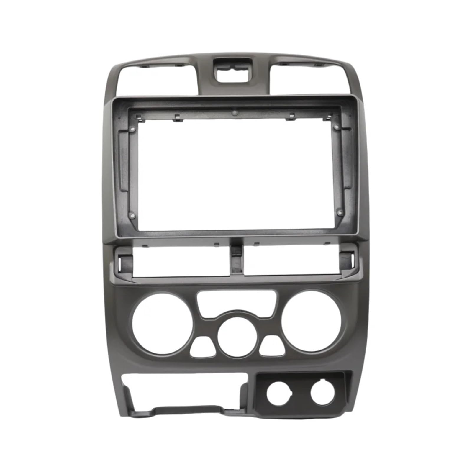 Montaje Autoradio Marco Compatible con Isuzu D-MAX MU-7. Compatible Chevrolet Colorado 2005-2011. Kit de Montaje Marco Radio Coche 9 Pulgadas, 2 DIN