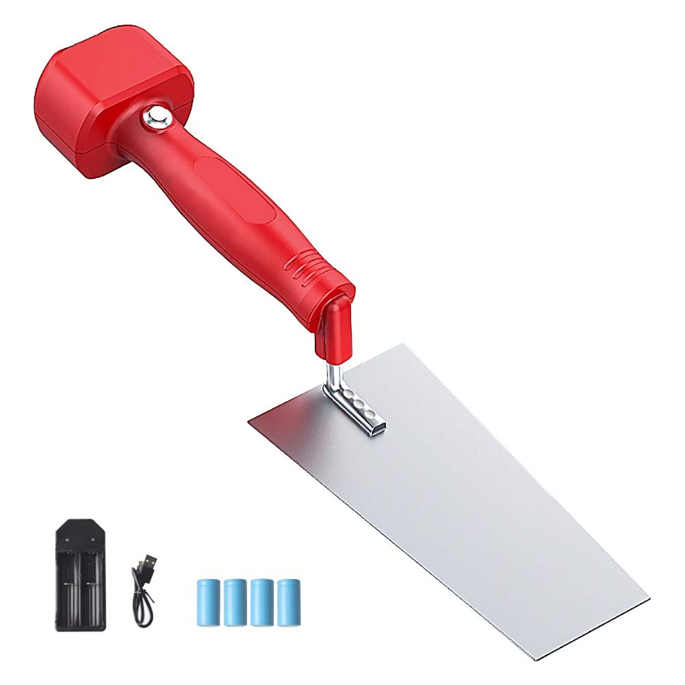 Máquina de baldosas, 3.7v Herramienta de nivelación automática para baldosas eléctricas - Paleta de Acabado - Herramienta Manual de Acabado de hormigón de Acero Inoxidable - Paleta de Acabado de Yes