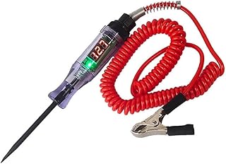 Car Truck Circuit Test Pen, Car Circuit Tester, 3-70v Digital Circuit Led Tester, Test Light With Copper Clip And Spring Wire, Car Voltage Probe Pen