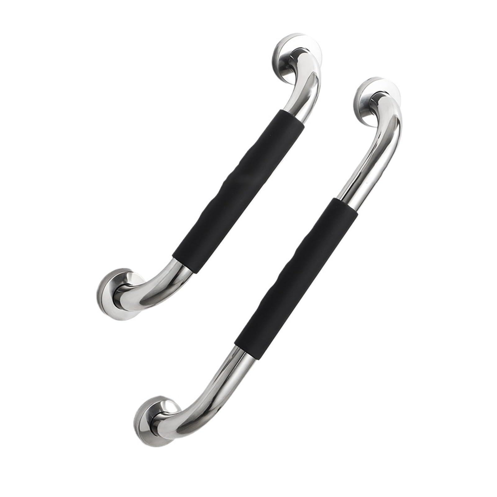 Barra de Apoyo para baño Familiar de 2 Piezas, Asistencia de Seguridad, para discapacitados, Acero Inoxidable para Personas Mayores y con discapacidad (50 cm, 2 Piezas)