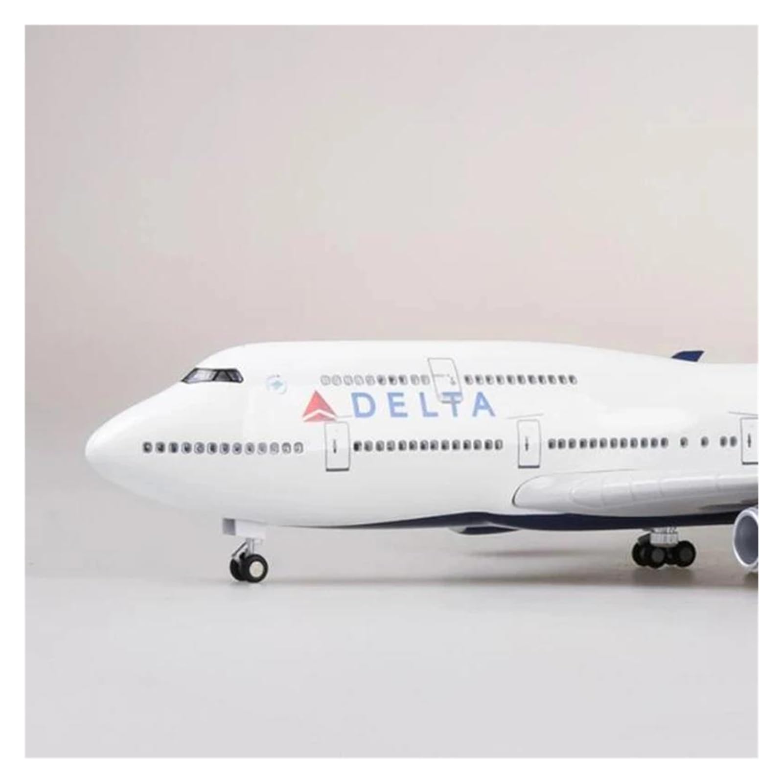Aereo in Metallo pressofuso 1/160 per Modello Boeing 747 Kit Modello di Aeroplano pressofuso con Display Piano di Supporto Raccogli Gli Appassionati Militari per la Raccolta e l'esposizione (Senza