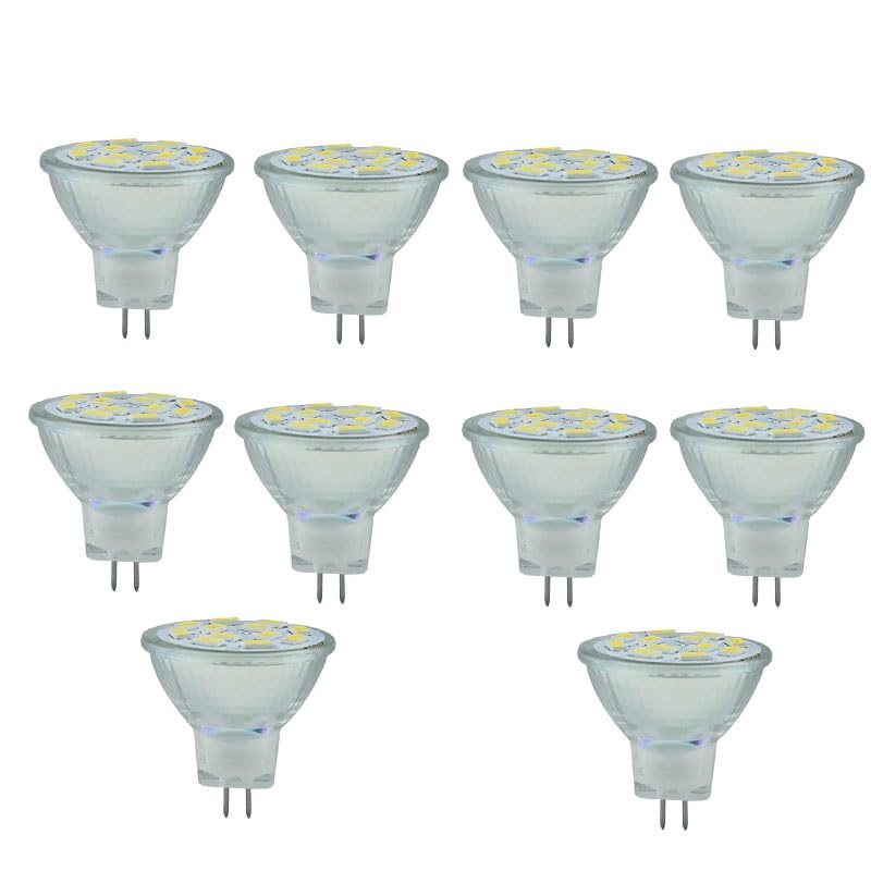 MR11 GU4.0 - Lampadina A LED Lampadine GU4 Lampada LED MR11 220V 3W Attacco GU4.0 Illuminazione Da Incasso Bianco Caldo,Bianco Freddo,5W-10Pc