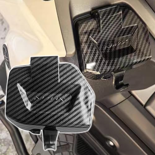 RXCARGO �o�C�N�{�b�N�X�J�o�[ ���}�n�̗p NMAX125 NMAX155 �T�C�h�|�P�b�g�J�o�[ �W �p�[�c �t�b�N�t�� ���|�� �J�̓������S ���t���ȒP 2025 �t�����g���[ ��p�i (�J�[�{��)