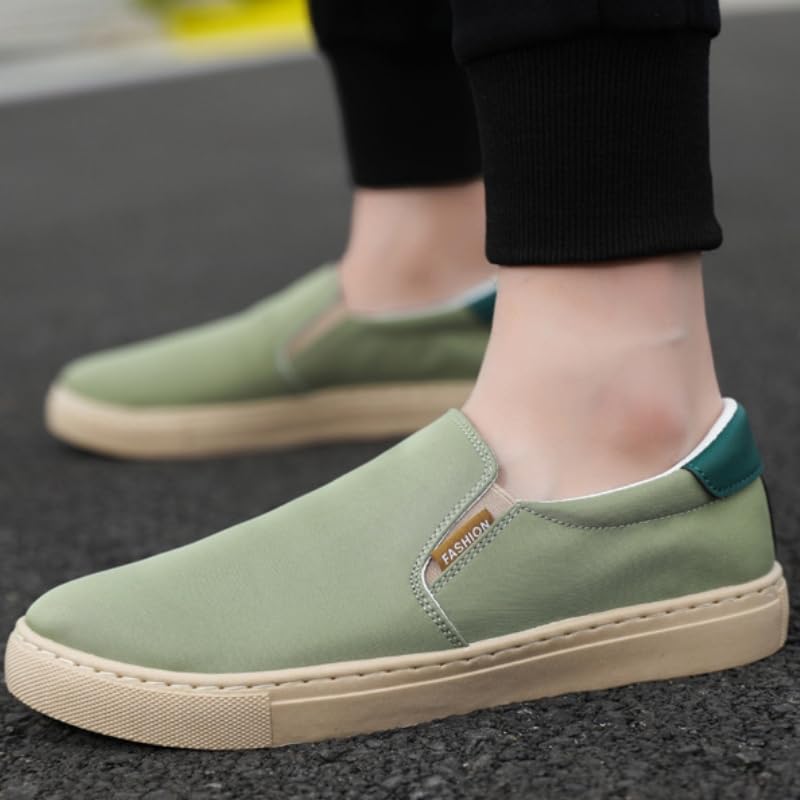 Men's Large Size Canvas Slip-On Sneakers | Effortless Style & All-Day Comfort for Casual Wear2