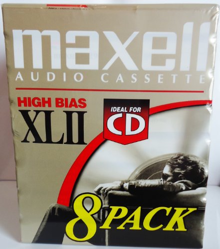 Amazon.co.jp: Maxell高バイアスxl-ii 90オーディオカセットテープ(8