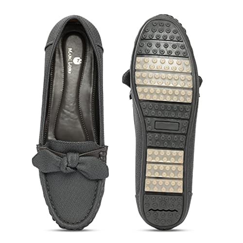 Image of Marc Loire Women Soft Comfortable Anti Slip Flats Loafers for Casual & Office Wear