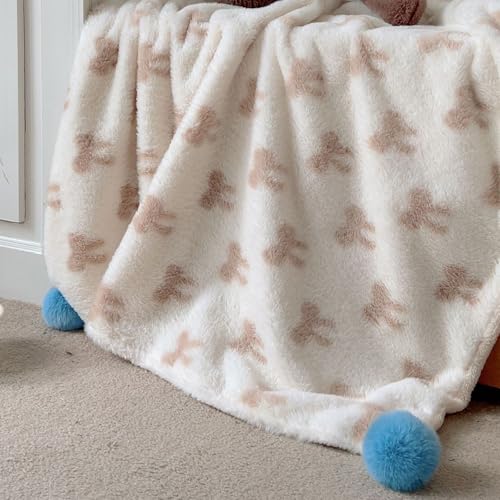 Couverture velours corail ondulé moelleux cœur style-2 S - 7